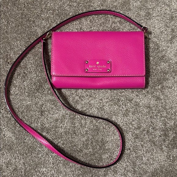 Kate Spade Hot Pink Crossbody Bag - Picture 3 of 13